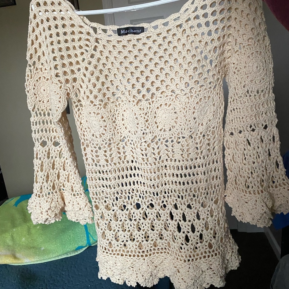 Crochet coverup